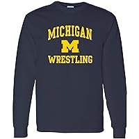 NCAA Arch Logo Wrestling, Team Color Long Sleeve, College, University