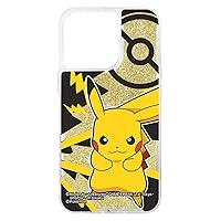 Inglem iPhone 13 Pro Glitter Case / Pokemon / Pikachu