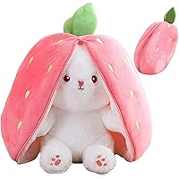  Attatoy E-Girl Bunny Plush, Anime Goth Stuffed Animal