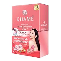 Chame White Strawberry Collagen Premium Skin White, Clear and Tighten Wrinkles.