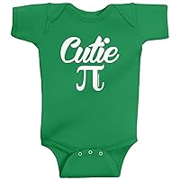 Threadrock Unisex Baby Cutie Pi (Symbol) Infant Bodysuit