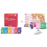Shower Steamers Aromatherapy for Women and Men, 24-Pack Organic Shower Bombs with Essential Oil, MIRYE Birthday Gifts for Women, Bath and Body Works Gifts Set for Women