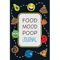 Food Mood Poop Journal: Identify Trends & Links Between Your Diet, Mood and Poop With This Daily Mental Health Tracker. Also Log Your Sleep, the Weather, Activity Levels and More