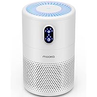 Air Purifiers for Home Large Room up to 1076ft², H13 True HEPA Air Filter Cleaner, Odor Eliminator, Remove Smoke Dust Pollen Pet Dander, Night Light(Available for California)