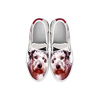 Kid's Slip Ons-Lovely Dogs Print Slip-Ons Shoes for Kids (Choose Your Pet Breed) (13 Child (EU31), Cesky Terrier)