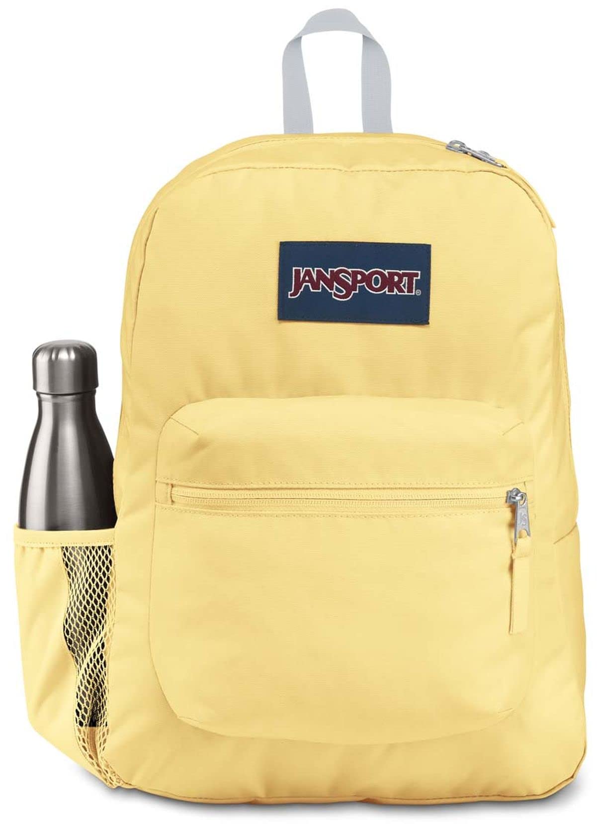 JanSport Cross Town Backpack, Pale Banana, 17