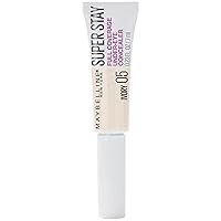 Maybelline New York Super Stay Super Stay Full Coverage, Brightening, Long Lasting, Under-eye Concealer Liquid Makeup For Up To 24H Wear, With Paddle Applicator, 05 Ivory, 0.23 fl. oz.