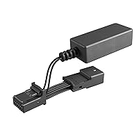 Dashcam Power Adapter (12-pin for '15-'23 Toyota Tacoma. Also Compatible with Select Sienna, Honda, and More), Connects to Rearview Mirror, Built-in USB Power Source, Easy to Install