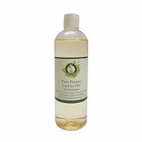 Peanut Oil | Arachis Hypogeae | for Hair | for Massage | for Cooking | for Skin | for Body | Unrefined | for Face | 100% Pure Natural | Cold Pressed | 100ml | 3.38oz by R V Essential