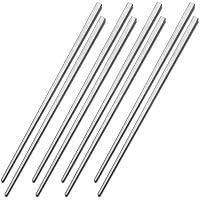Studio Nova Premium 18/10 Stainless Steel Chopsticks (Four Pair)