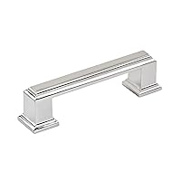 Amerock | Cabinet Pull | Polished Chrome | 3 inch (76 mm) Center to Center | Appoint | 1 Pack | Drawer Pull | Drawer Handle | Cabinet Hardware