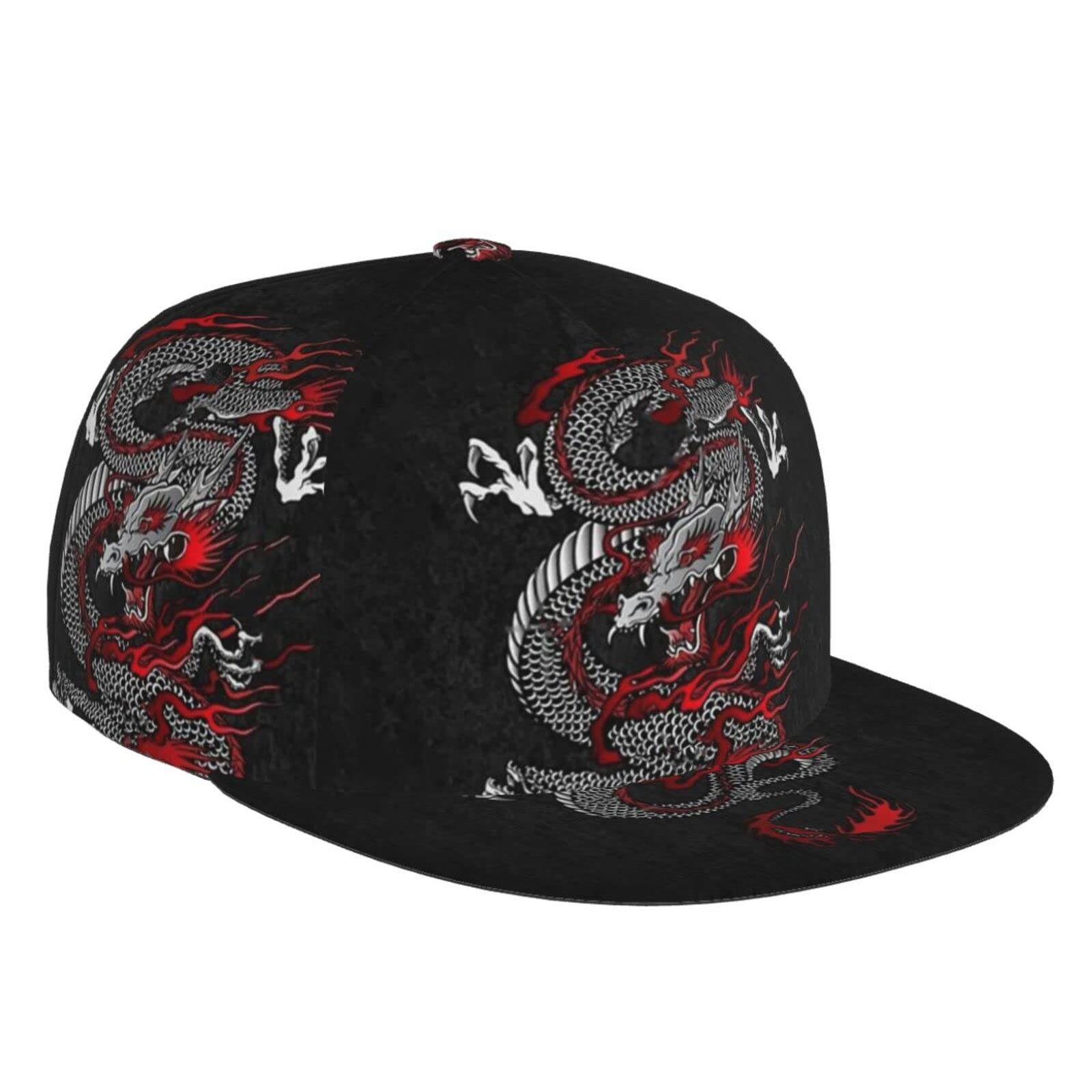 Mua Men Baseball Cap Adjustable Cap Flat Brim Summer Fashion Hat Dragon Cap  for Women Men trên  Mỹ chính hãng 2024