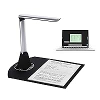Document Camera,Document Camera Scanner 5 Mega-Pixel HD Camera A4 Capture Size with LED Light Teaching Software for Classroom Teachers Online Teaching Distance Learning Education