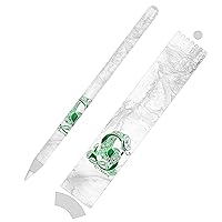 Head Case Designs Officially Licensed Harry Potter Slytherin Aguamenti Deathly Hallows IX Matte Vinyl Sticker Skin Decal Cover Compatible with Apple Pencil 2nd Gen