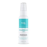 Hyalogic Biotin Hair Growth Spray with Hyaluronic Acid - Professional Hair Product for Thinning Hair - Healthy Scalp Hydration, Non-Greasy, Volumizing Hair Product (4 Fl oz)