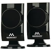 MEYMSPW410 3.5 mm Universal Stereo Speakers - Retail Packaging - Black