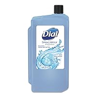 Body Wash, Spring Water, 1 Liter Dispenser Refill Cartridge (Pack of 8)