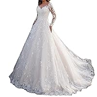 Lace Wedding Guest Dress Beach Bridesmaid Wedding Dresses with Sleeves Floor Length Bridal Gown Princess Evening Dress