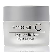 emerginC Hyper-Vitalizer Eye Cream - Antioxidant-Rich Anti-Aging Eye Cream with Vitamin C to Combat the Appearance of Dark Circles + Fine Lines (0.5 oz, 15 ml)