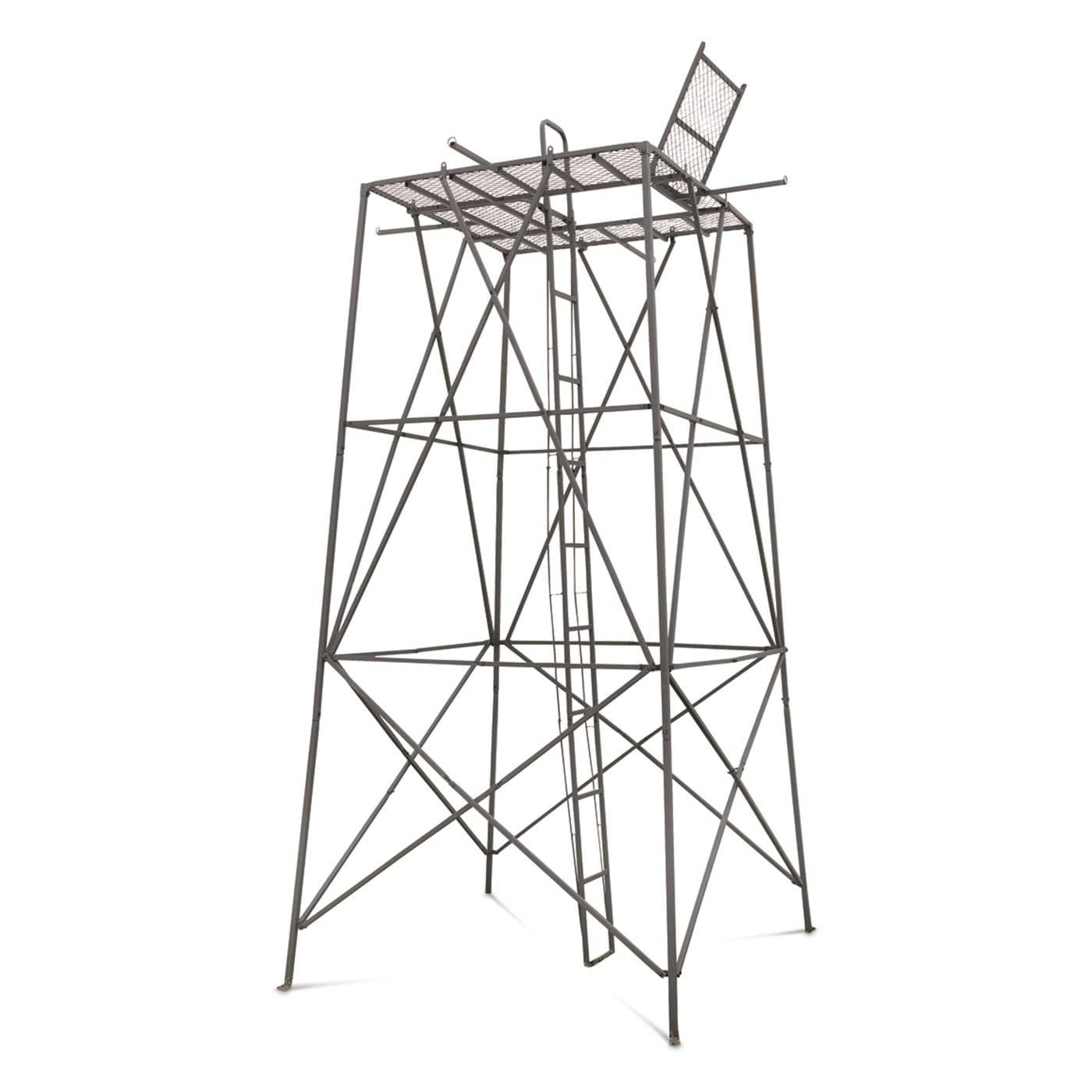 Guide Gear 10' Elevated Hunting Tower Platform Climbing Ladder Stand