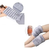 REVIX Microwave Heating Pad for Knee & Extra Large Microwave Heating Pad, Microwavable Heated Knee Wrap for Tennis Elbow Treatment, Microwavable Heated Wrap, Support Cold Therapy