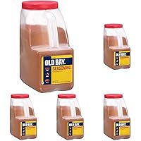 OLD BAY Seasoning, 7.5 lb - One 7.5 Pound Container of OLD BAY All-Purpose Seafood Seasoning, Perfect for Crabs, Shrimp, Chicken, Chowder, Pizza, Fries and More (Pack of 5)