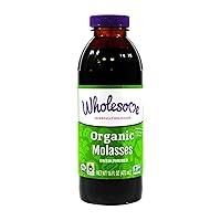 Wholesome Organic Molasses Unsulphured 16 Fl OZ (Pack of 2)
