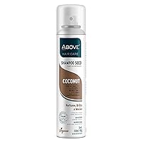 ABOVE Dry Shampoo, Coconut, 3.17 oz - Volumizing Shampoo - Absorbs Excess Oil - With Vanilla and Coconut Notes - Paraben and Benzene Free
