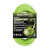 Legacy Manufacturing FZ512825 Flexzilla Pro Extension Cord, 12/3 Awg Sjtw, 25