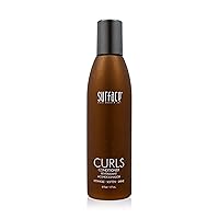 Surface Hair Curls Conditioner To Moisturize, Cleanse, Soften And Shine - Sulfate-Free And Paraben-Free Natural Frizzy Hair Protection, Various Sizes