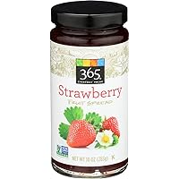 365 by Whole Foods Market, Strawberry Fruit Spread, 10 Ounce