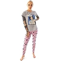 STAR WARS Pajamas Women's Princess Leia Leggings Loungepants & T-Shirt PJ Set