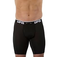 9” Athletic Mens Underwear - Poly-Spandex Boxers for Men - Men's Boxer Briefs - Moisture Wicking Mens Boxers