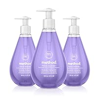 Method Gel Hand Wash, French Lavender, Biodegradable Formula, 12 fl oz (Pack of 3)