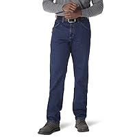 Wrangler Riggs Workwear mens Relaxed Fit Five Pocket jeans, Antique Indigo, 38W x 30L US