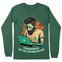 Computer Coding Long Sleeve T-Shirt - Themed T-Shirt - Colorful Long Sleeve Tee