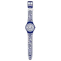 Swatch Mens Analogue Quartz Watch with Silicone Strap SUOZ279