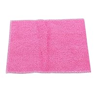Microfibre Cleaning Cloths Dishcloth Dusters Car Bathroom Multipurpose Cleaning Towels Dish Rags for Home,Pink