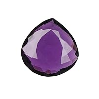 Violet Amethyst 47.05 Ct Pear Shaped Healing Crystal