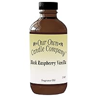 Our Own Candle Company - Black Raspberry Vanilla Scented, Premium Grade Home Fragrance Oil for Diffusers (2oz)