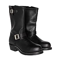 Cody James Brothers And Sons Men's Engineer Motorcycle Boot Round Toe - Cj1320