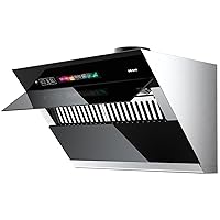 Range Hood 30 inch with 900CFM, Voice/Gesture Sensing/Touch Control Panel, Unique Side-Draft Design for Under Cabinet Modern Kitchen Hood, Ducted/Ductless Convertible