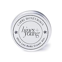 Capri Honeymoon Body Cream - 4 oz tin | Naturally Sourced Ingredients | Body Cream | Buttery & Nutrient-Dense | For All Skin Types | Phthalates & Paraben free