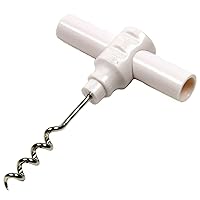 Chef Craft Select Travel Corkscrew, 4 inches in length, White