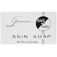 Black and White Skin Soap, 3.5 Ounce