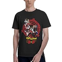 Anime Highschool DxD Shirt Cotton Crew Neck Cool Tops for Male