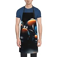 Microphone on Stage Aprons for Women Waterproof Apron Adjustable Bib Aprons Cooking Aprons With Adjustable Neck Strap
