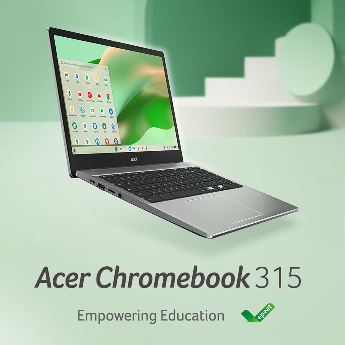 Acer Chromebook 315 CB315-5H-C7KX Laptop | Intel Processor N100 | 15.6