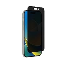 ZAGG Invisible Shield Glass Elite Privacy 360 Screen Protector for Apple iPhone 14 Pro - Four-Way Privacy Filter, 5X Tougher, Anti-Fingerprint Technology, Easy to Install