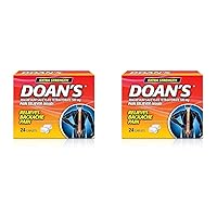 Doans Extra Strength Pain Reliever Caplets, 24 Count (Pack of 2)